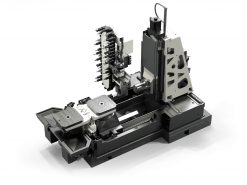 Industriell Starrag-Heckert H-serien fleraxligt cnc-bearbetningscenter.