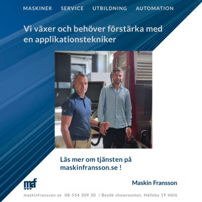 Applikationstekniker sökes